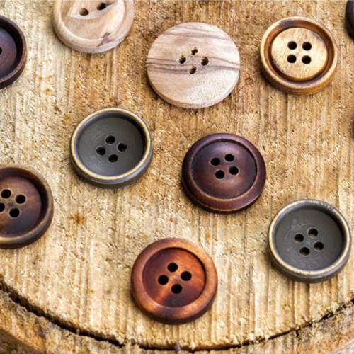 Wooden Button