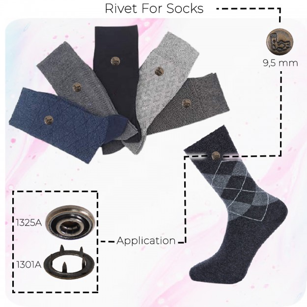 New Production - Rivet for Socks