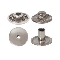 Bouton Pression Spring avec Calotte Creuse