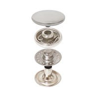 Bouton Pression Mini Spring Vt2 Avec Calotte Arrondie Bombée