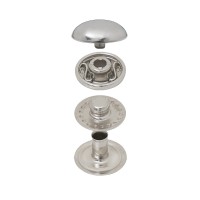 Bouton Pression Mini Spring Vt2 avec Calotte bombée