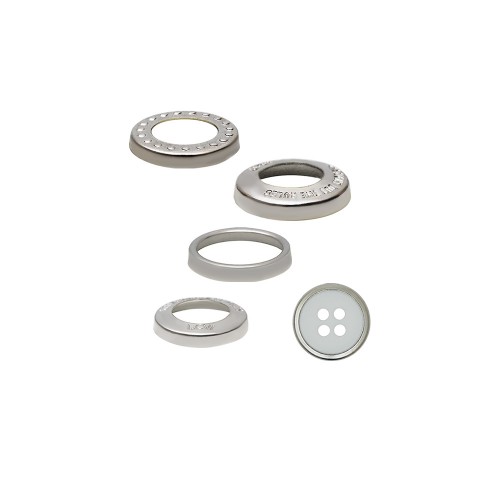 Bouton Polyester avec Anneau en Laiton