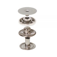 Bouton Pression Spring avec Calotte Cachée
