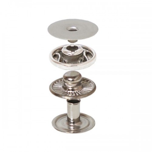 Bouton Pression Spring avec Calotte Cachée