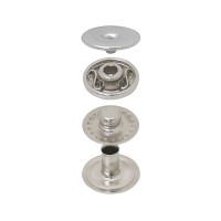Bouton Pression Mini Spring Vt2 avec Calotte Cachée à bord Intérieur