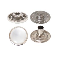 Bouton Pression Mini Spring Vt2 Avec Calotte Perlée