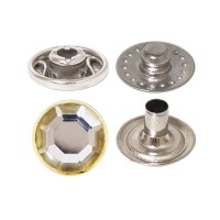Bouton Pression Spring Vt2 Avec Calotte en Cristal